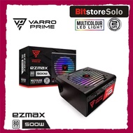 PSU VARRO EZMAX 500W/600W RGB 80+ 8 Pin PSU Gaming