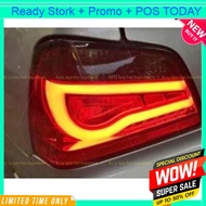 Proton Waja LED Tail Lamp Smoke GT86 BMW M5 Audi Light Bar Red Rear Turn Running Signal Taillamp Lampu Belakang Waja MMC