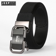 Jeep Spirit 1941 Estd 100% genuine leather belt with brass buckle suitable for mens waist circumfere