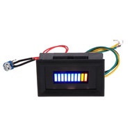 เครื่องวัดระดับน้ำมันรถยนต์สำหรับรถจักรยานยนต์แบบสากล12V ไฟ LED บอกเกจวัดระดับน้ำมันเชื้อเพลิงน้ำมัน