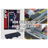 DynoPro Swing Arm RUBBER W125/SRL 110/SRL 115/Wave 125 Dyno Pro Diablo Race Arm RUBBER