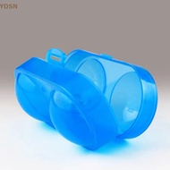 [YDSN]  Plastic 2 Ping-pong Balls Storage Box  Storage Case With Key Chain For Sport Training Accessories  RT