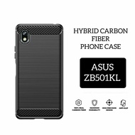 Asus Zenfone Live ZB501KL Carbon Fiber Case Softcase Silicone Casing Phone Case