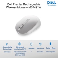 Dell Premier Rechargeable Wireless Mouse Platinum Silver – MS7421W - 3 Yrs Warranty