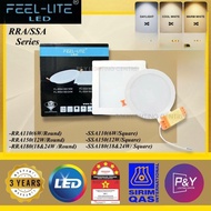 Feel Lite LED Downlight RRA/SSA 6W/12W/18W/24W 6400K/3000K/4000K