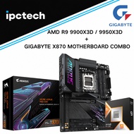 AMD RYZEN 9 9900X3D / RYZEN 9 9950X3D + GIGABYTE X870 Motherboard COMBO