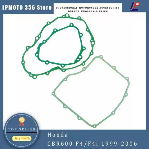 Motorcycle Engine Crankcase Alternator Clutch Oil Pan Cover Gasket Kit For Honda CBR600F4 CBR600F4i 