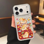 手机壳phone case新年可爱小马适用17Air手机壳iPhone11流沙壳13promax精孔 16plus新品26.1.6