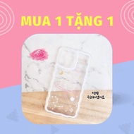 Case iPhone phone Case Clear flexible kute pattern with wavy edges for iPhone 11/12/13/Pro/Promax (W