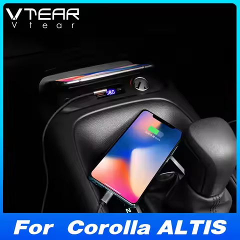 Car Wireless Charger For Toyota Corolla se ALTIS 2019-2023 Accessories Fast Phone Holder Charging Pl