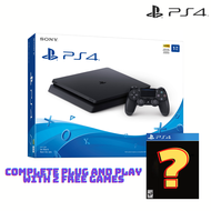 PlayStation 4 Slim 1TB/500GB PlayStation Complete Set 2x Games 1x Controller PS4 Slim Display Unit M