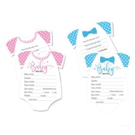 Top Baby Shower Prediction and Advice Cards Baby Shower Games Activities Supplies