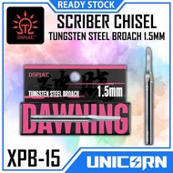MATA DSPIAE Dawning Tungsten Steel Push Broach 1.5mm [XPB-15 Eyes Chishel Scriber Panel Line Gundam 