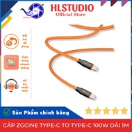 ZGCINE HL Studio 9P9C-C PD100W 1M Cable - Fast Charging, Type-C To Type-C