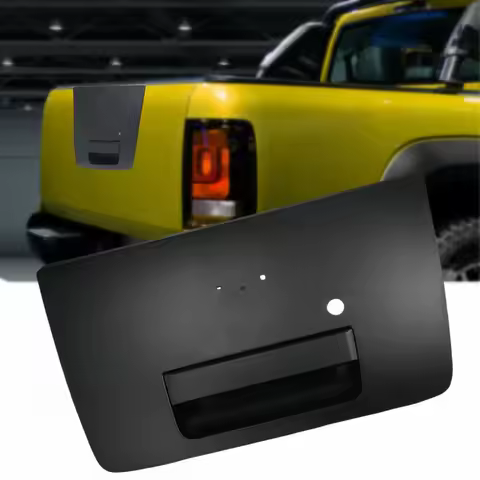 Black Tailgate Rear Gate Door Handle For Nissan Titan LE Off-Road Pro-4X S SE SL SV XE 5.6L 2004-201