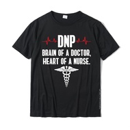 DNP Doctor Of Nursing Practice Brain RN Nurse DA1 T-Shirt Cotton Fitness Tight Tees New Coming Men T
