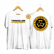 TEAM ITIK CLO TRISKELION Fraternity Shirts 1968 taugammaphi T-shirt for men ( LIVE AND LET LIVE )