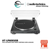 Audio-Technica AT-LP60XUSB Fully Automatic Belt-Drive Turntable (USB &amp; Analog) - (ATLP60X/LP60X) | Vinyl Player
