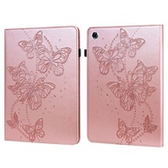 Factory directly For Lenovo Tab M10 HD 2nd Gen TB-X306X Embossed Butterfly Pattern Horizontal Flip Leather Tablet Case