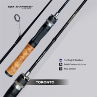 Joran Pancing GOSTRIKE TORONTO Ultralight Rod XUL 150–165cm | Rod UL Carbon Fuji K Guide Handle Kayu