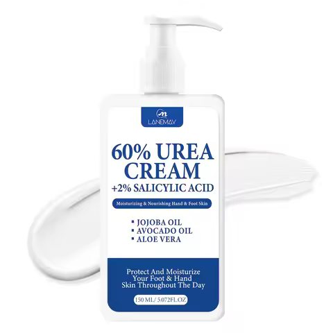 150ml 60% Urea Cream For Feet With Salicylic Acid, Shea Butter&Avocado Oil- Moisturizer For Dry Knee
