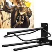 IUIU Horse Saddle Rack Saddle Holder Saddle Stand Wall Mounted Equestrian Equipment