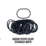 Oring Tutup Klep KARISMA (Harga Per Pak isi 25) - Seal Sil O Ring Karet OTK SUPRA X 125 / KIRANA