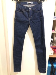 Levi’s 710 super skinny 原色超緊身窄管褲