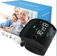 Blood Pressure Monitors Wrist, Wrist Blood Pressure Monitor with Touch Screen, Voice Broadcast, 2 Us