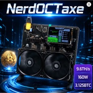 NerdOCTaxe 9.6T 160W BM1370Chip Solo Bitcoin Miner ASIC SHA256 BTC Mining Machine Home Mining Device