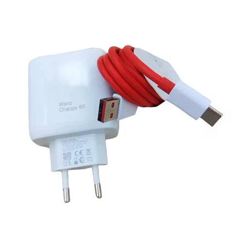 65W Charger For Oneplus Fast Warp Charging EU Adapter USB Type C Cable For One Plus 9 Pro 9R 8T 8 7T