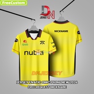 Fnatic ONIC PH Special M6 JERSEY New (free Custom Nickname)
