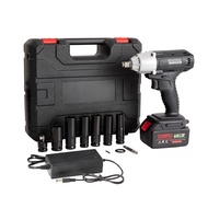 MANSOON Cordless Impact Wrench baterai asli komplit impact murah Bor impek pembuka baut motor Impact