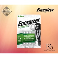 4PCS GENUINE Energizer Power Plus AAA Recharge Battery 1.2V 700mAh - NH12rp4pp