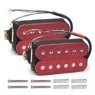 Red Pearl Electric Guitar Humbucker Adjustable Screw Dual Coil for 6 String Electric Guitar Coil Spl