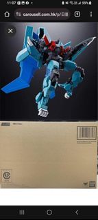 日版 bandai 超合金魂 gx-94獸機神 斷空我 DANCOUGA 黑鷹 black wing 魂限