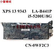 DELL/DELL XPS 13 9343 9350 Motherboard LA-B441P WF2C3 i5-5200U/8GB