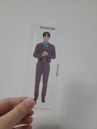 (包郵) sj會員禮透明書籤 圭賢 kyuhyun super junior