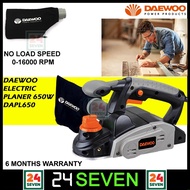 TWENTYFOURSEVEN - Daewoo Electric Planer 650W 650DAPL DAEWOO WOOD PLANER ELECTRIC WOOD PLANER MESIN KETAM KAYU ELEKTRIK