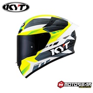 KYT TT COURSE GEAR BLACK YELLOW