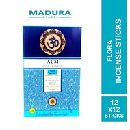 AUM Sound of Silence Flora Incense Sticks (12 x 12 sticks) / Madura