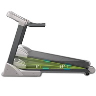 Disesuaikan Skrin Led Lipat Kecergasan Rumah Gim Mesin Larian Elektrik Treadmill Bermotor