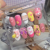Cute Nailbox for charms as pretty as the picture (can be made upon request)