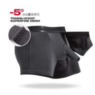 Men's Underwear Gun Bullet Type Separation Mid-Waist Modal Solid Color Sexy Ice Silk Mesh Pocket Com