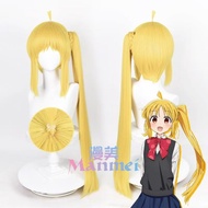 ice Anime Bocchi The Rock Nijika Ijichi Cosplay Wig Long Ponytail Yellow Heat Resistant Synthetic Ha