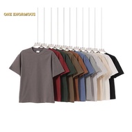 SG Oversized 300GSM Plain T-Shirt Double Yarn Cotton