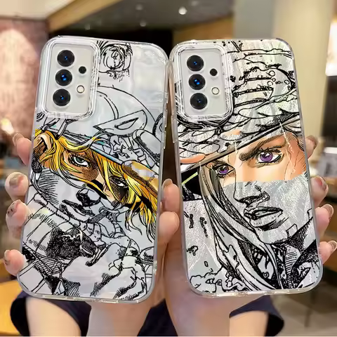 Hot JoJo Steel Ball Run Phone Case For Samsung Galaxy S25 S24 S23 S22 S21 Plus Ultra A73 A72 A71 A55