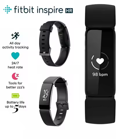 Fitbit Inspire HR Health & Fitness Tracker Smart Band Sleep Swim Tracking/Heart Rate Waterproof Spor