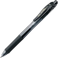 Pentel Knock Gel Ballpoint Pen Energel X, 0.7mm Regular Triagle Tip Black Ink (BL107-A)