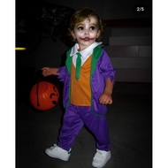 Costume Children'sJoker /Clothes Joker /Clothes Boys'Joker /bajuunik